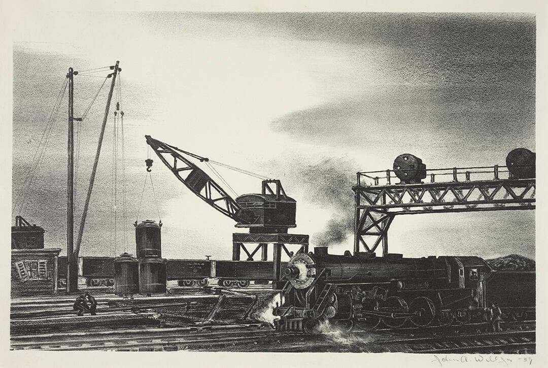 Trainyard Scene