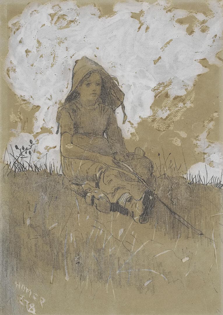 Girl in a Sunbonnet