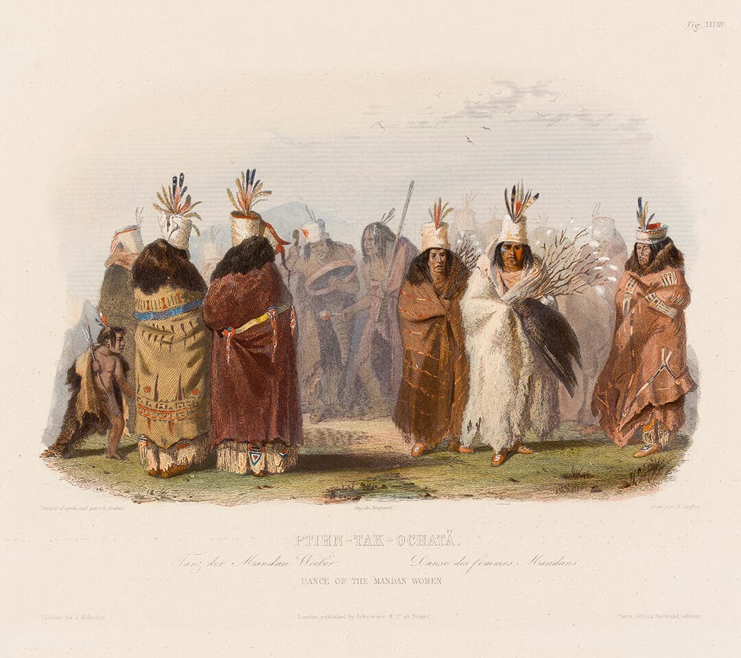 Ptihn-Tak-Ochatä, Dance of the Mandan Women