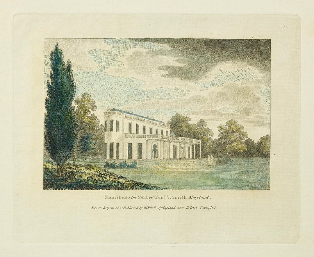 Montibello, the Seat of General S. Smith, Maryland