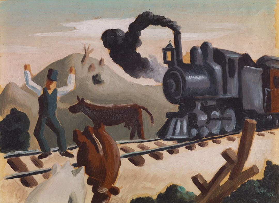 Study for Slow Train Through Arkansas