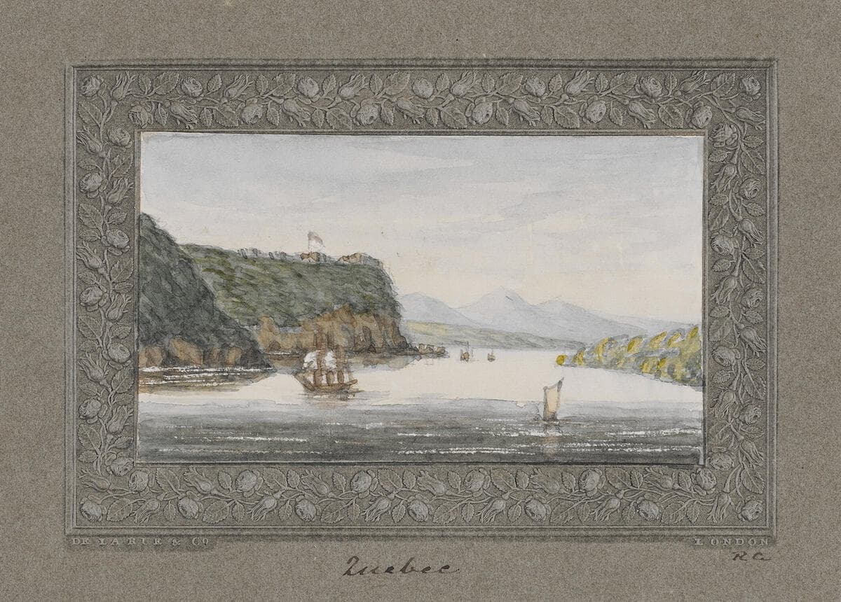 Quebec (From Mr Gilmore of Baltimore to Ms. Quincy): A Pair