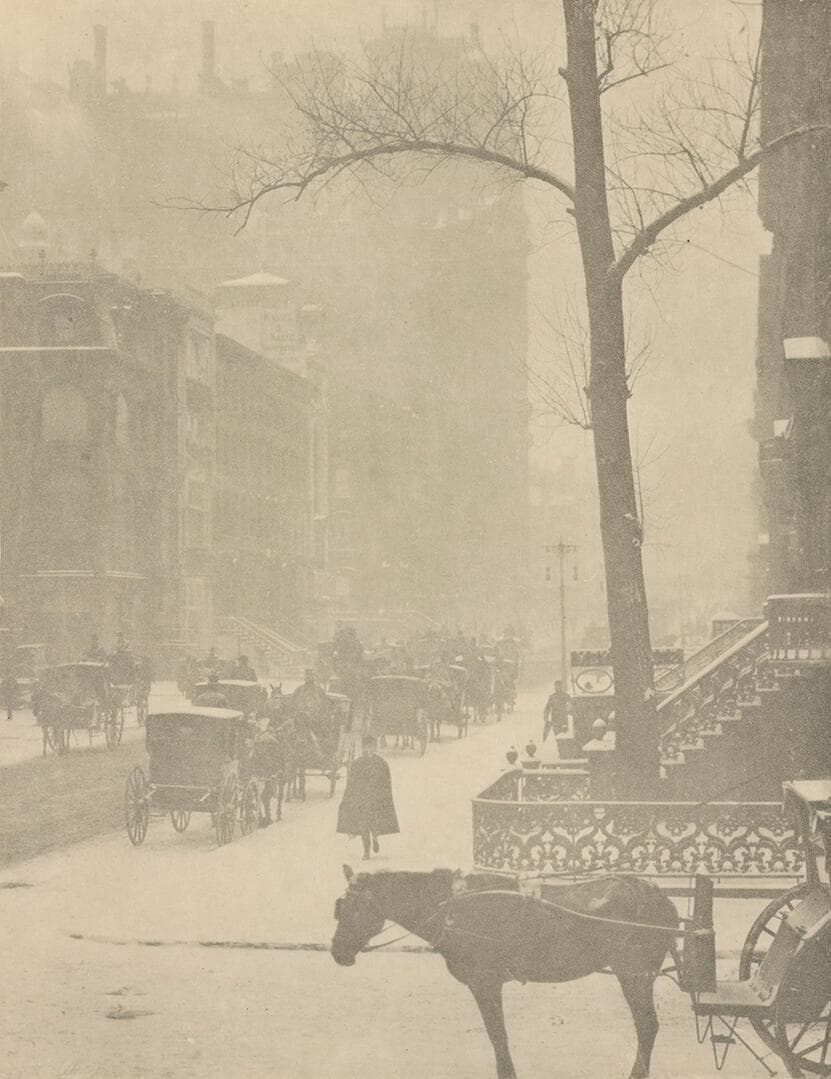 The Street—Design for a Poster