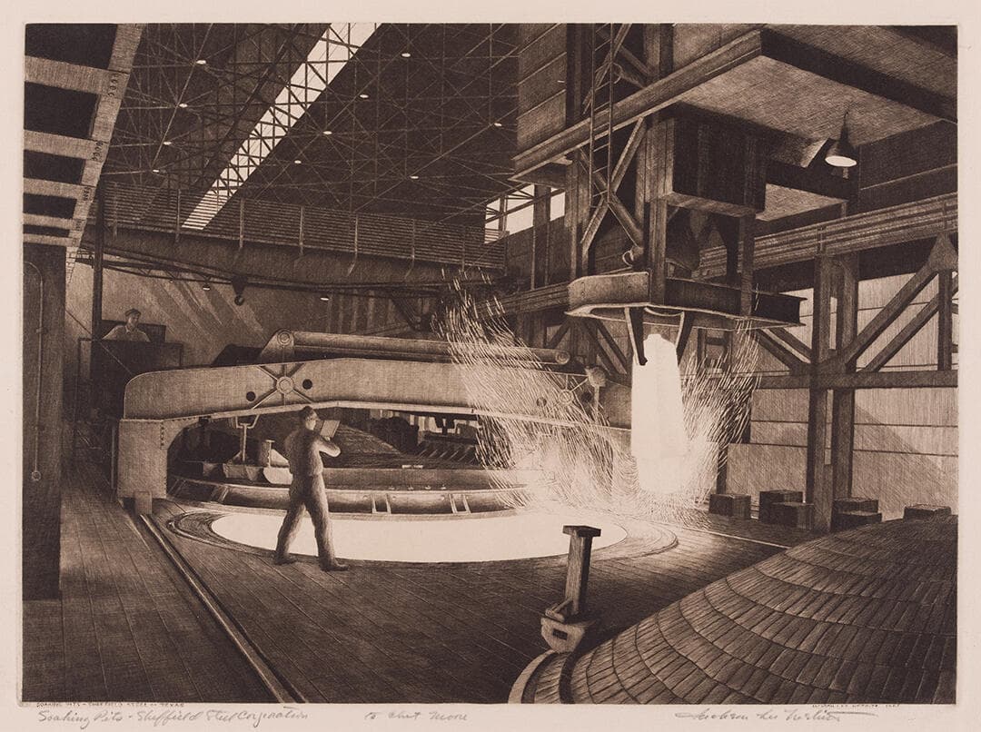 Soaking Pits, Sheffield Steel Corporation, Texas