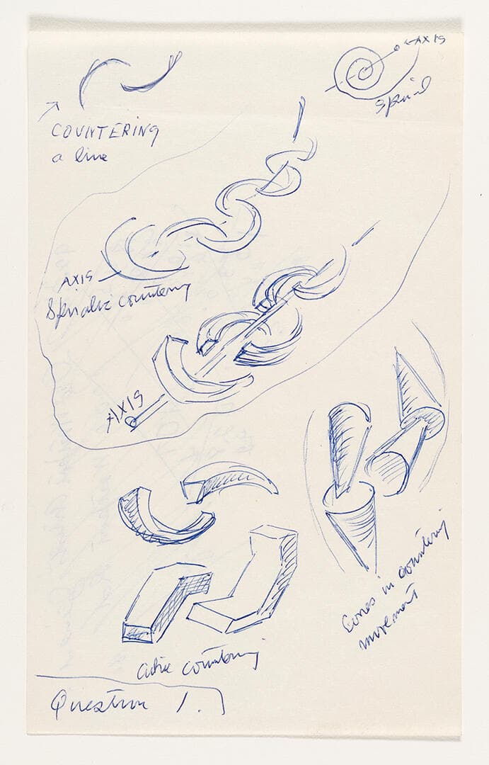 Untitled [Question 1; Countering a Line]