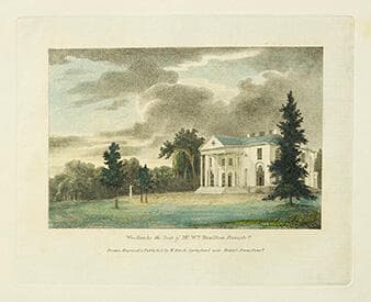Woodlands, the Seat of Mr. William Hamilton, Pennsylvania