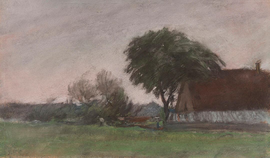 Tree by the House