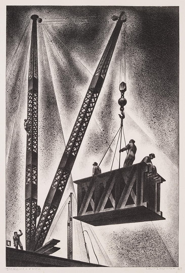 Derricks and Men (Riding the Girder)