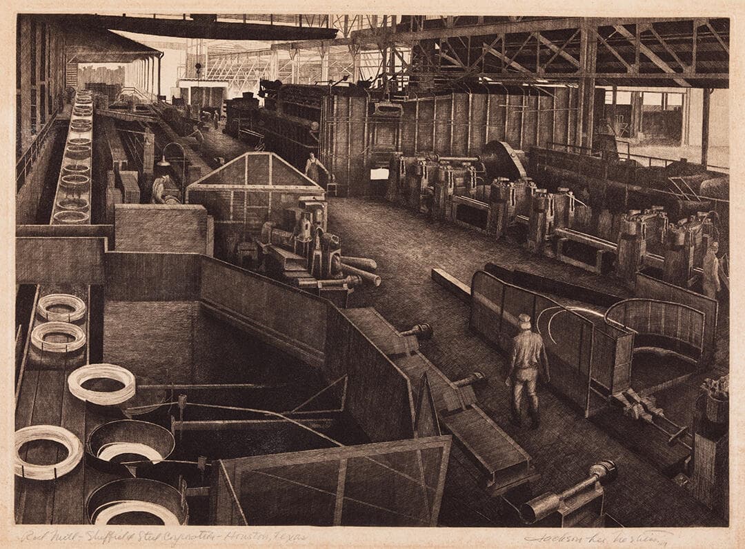 Rod Mill – Sheffield Steel Corporation – Houston, Texas