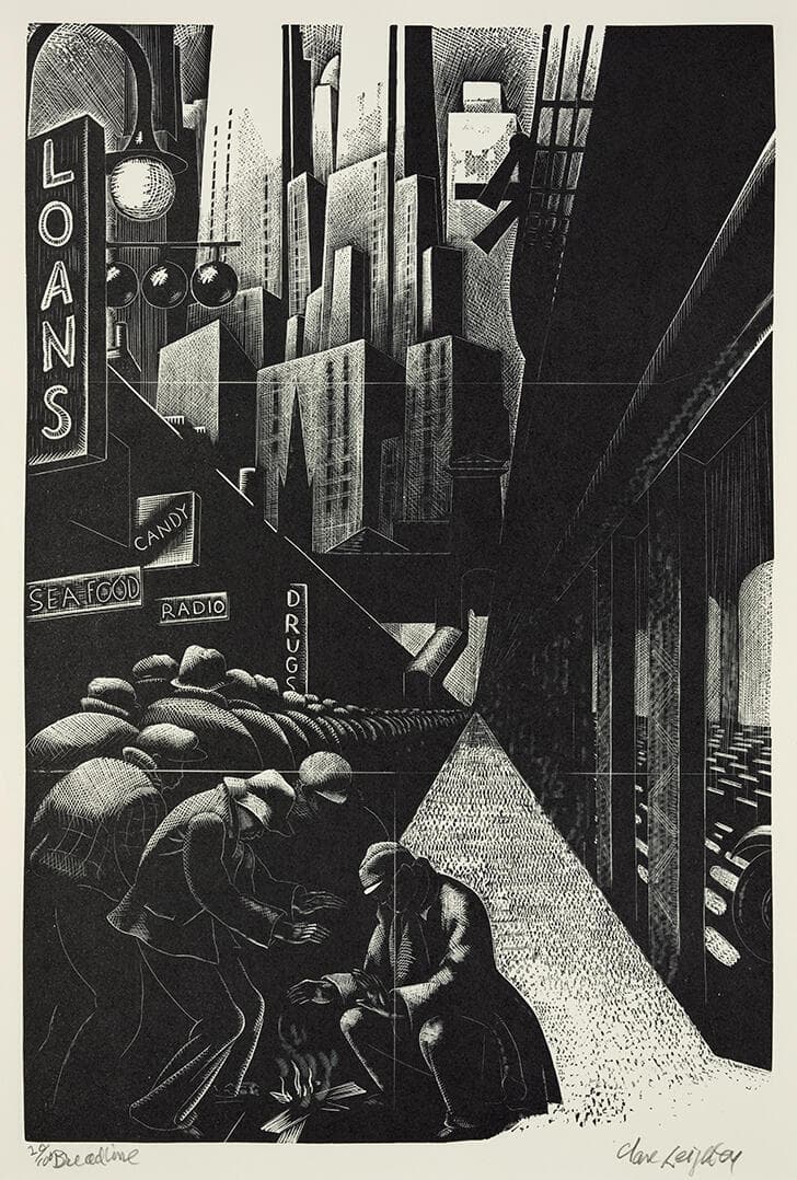 Breadline, New York