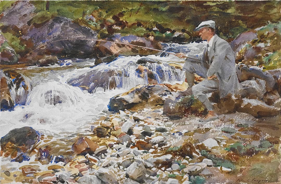 Man Fishing