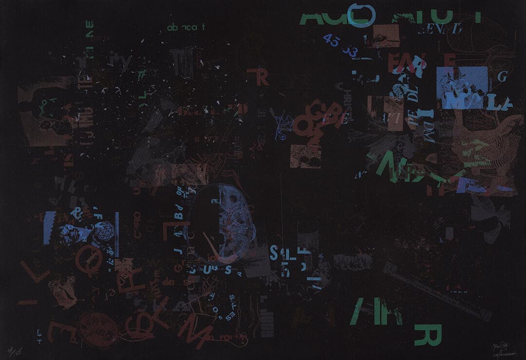 Not Wanting to Say Anything about Marcel, Lithograph A