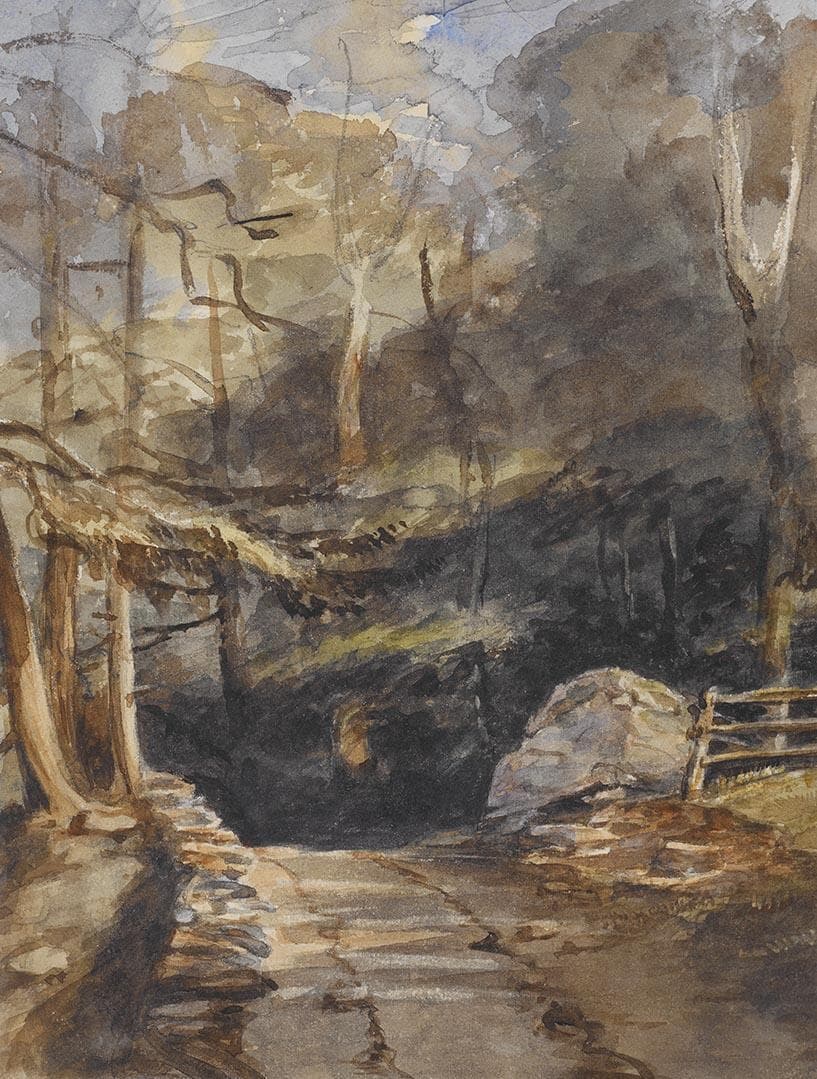 Sketch on the Wissahickon