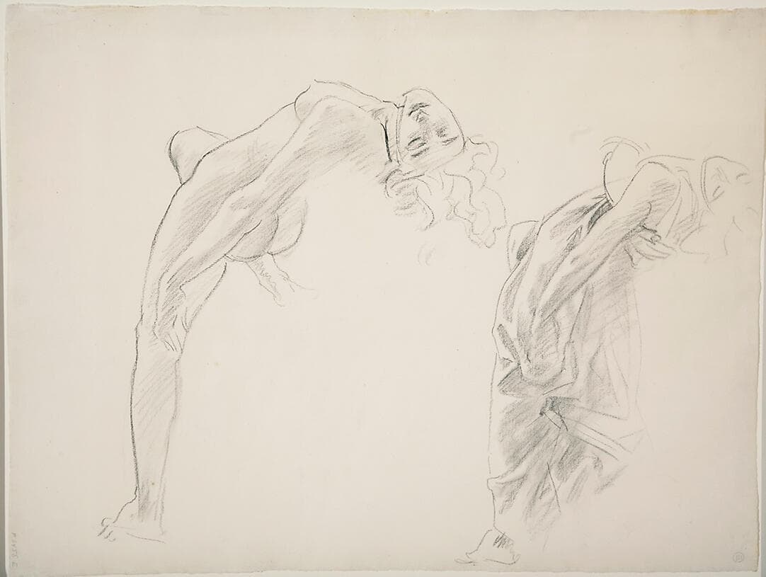 Study for Eurydice (and Mercury and Orpheus)