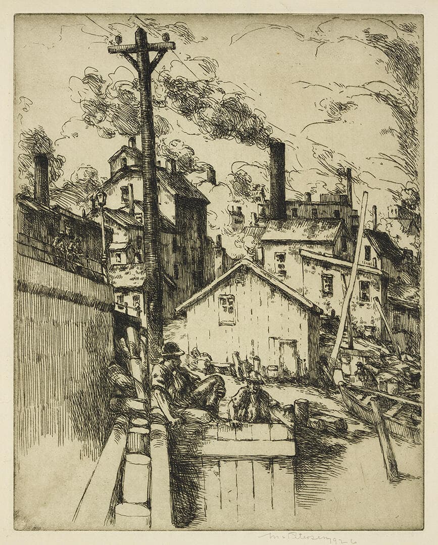 Factories at  Weekawken
