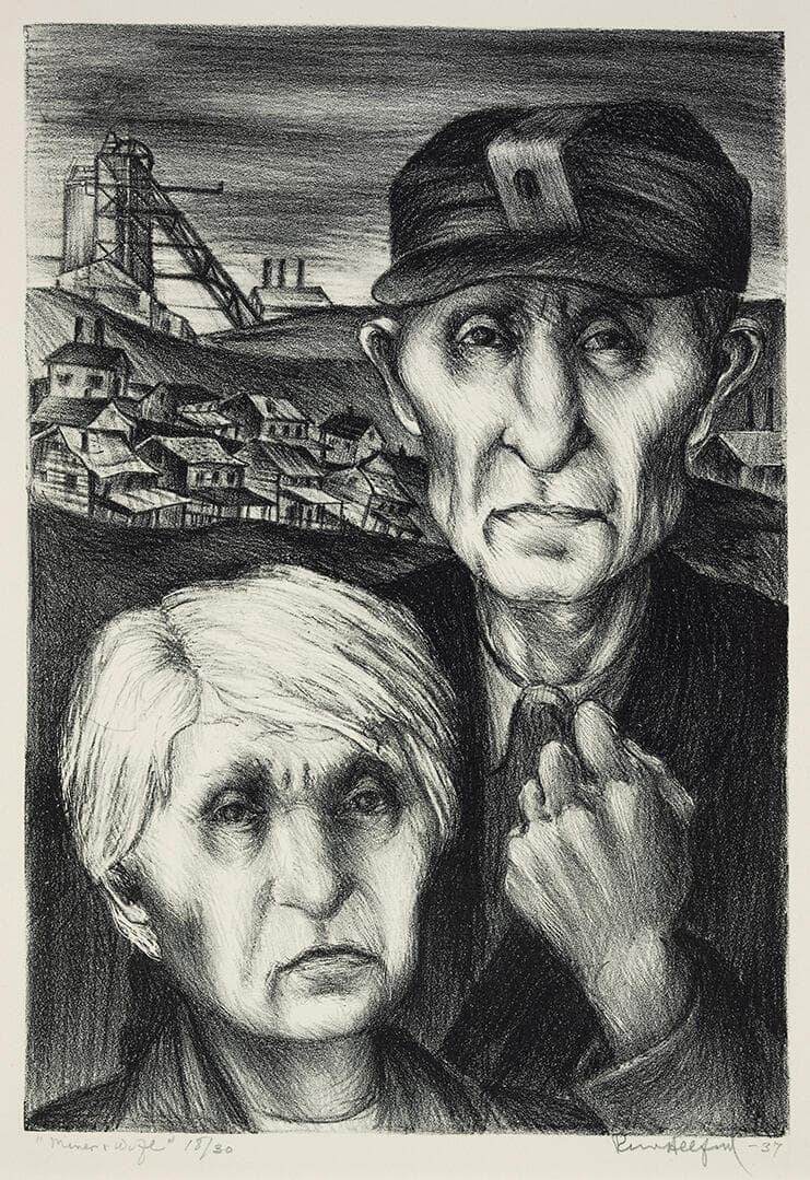 Miner and Wife