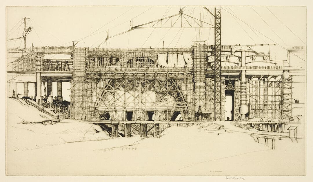 Union Terminal Construction, Cincinnati Ohio