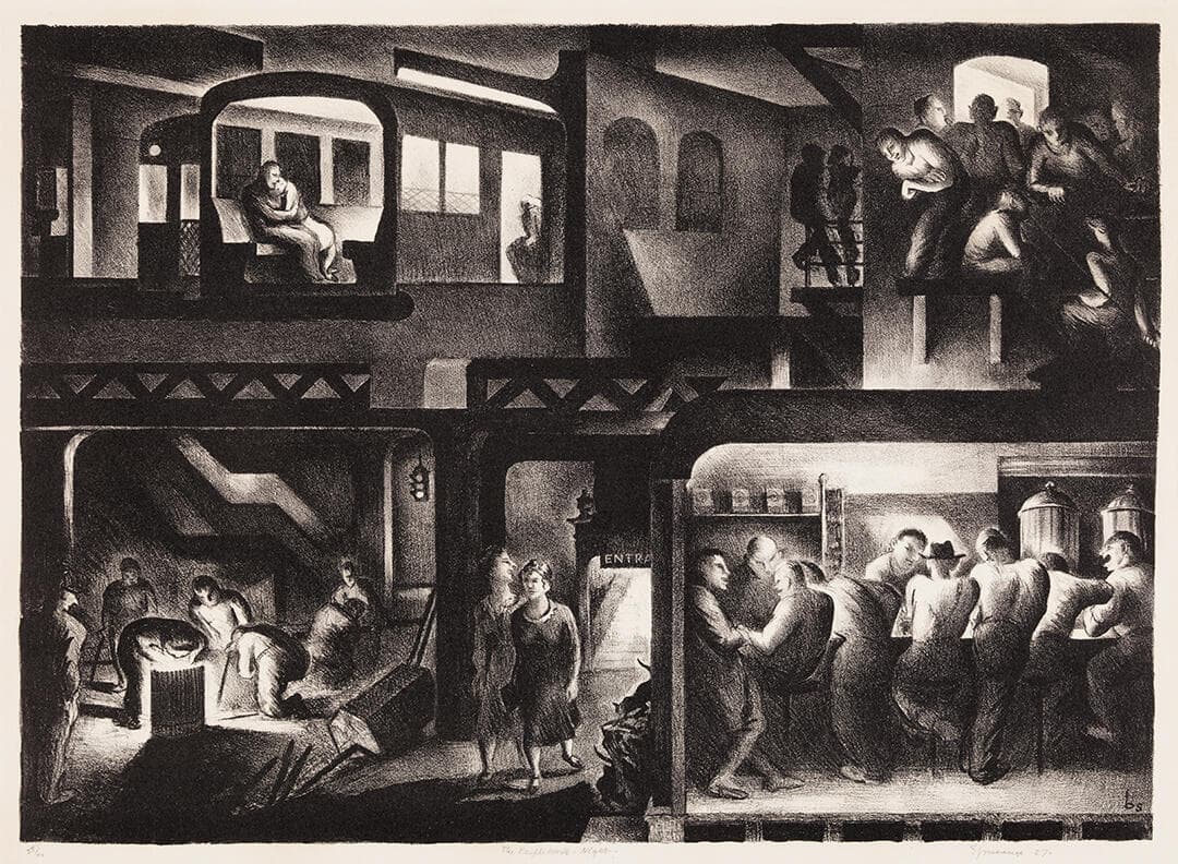 The People Work—Night