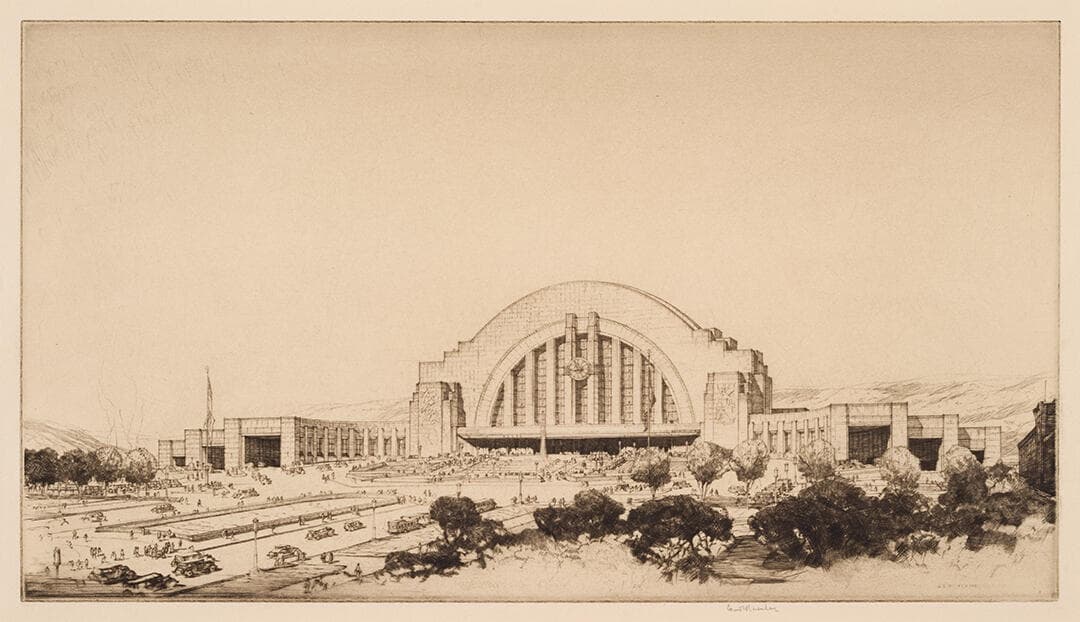 Union Terminal Construction, Cincinnati Ohio