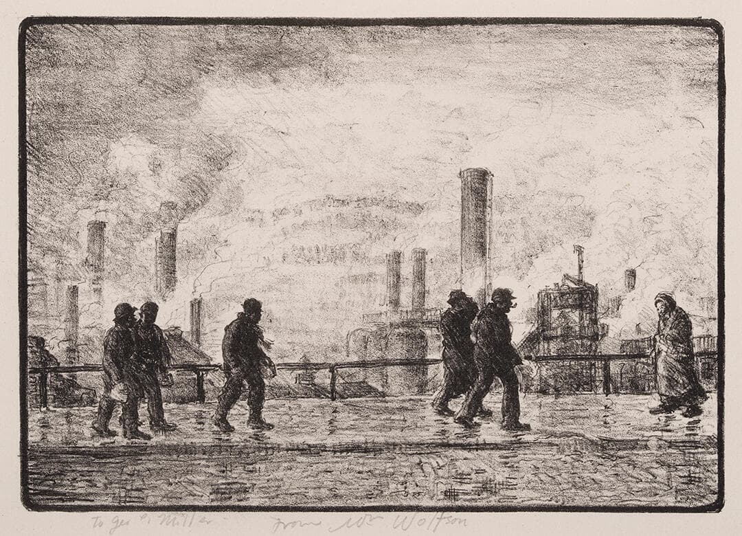 Workers Going to Work