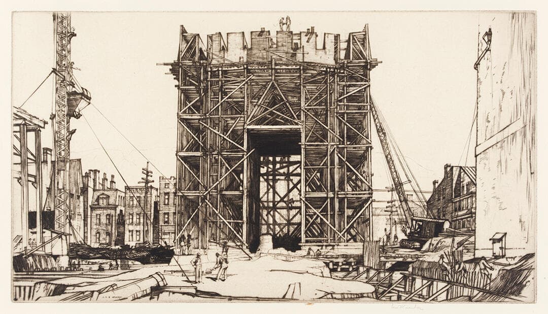 Union Terminal Construction, Cincinnati Ohio
