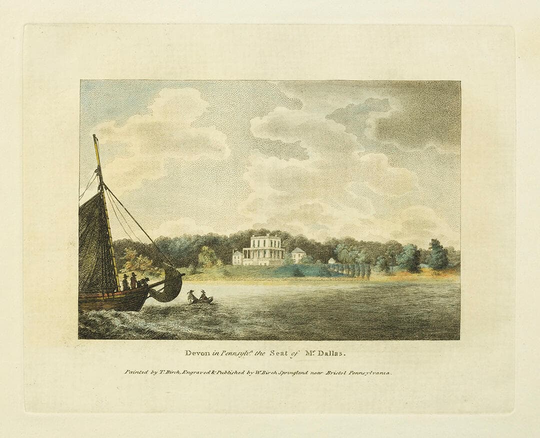 Devon in Pennsylvania, the Seat of Mr. Dallas