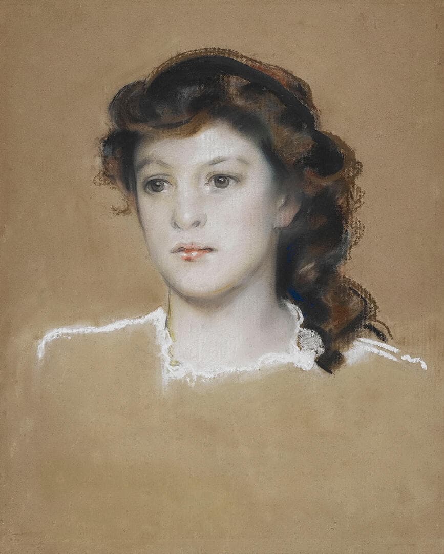Portrait of A Young Girl (Elizabeth Hasen)
