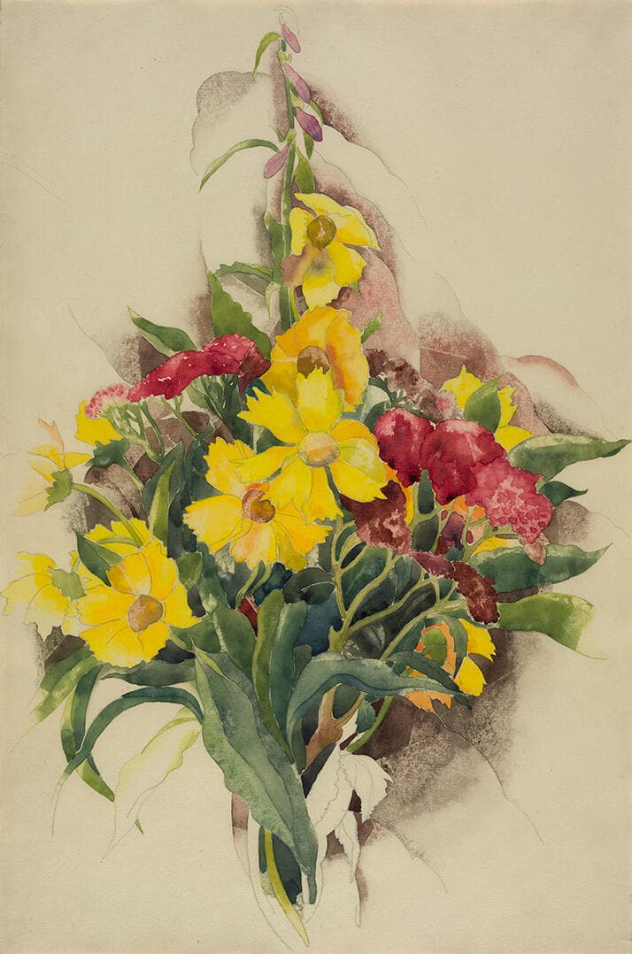 Red and Yellow Flowers