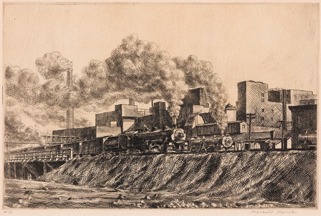 Erie Railroad and Factories