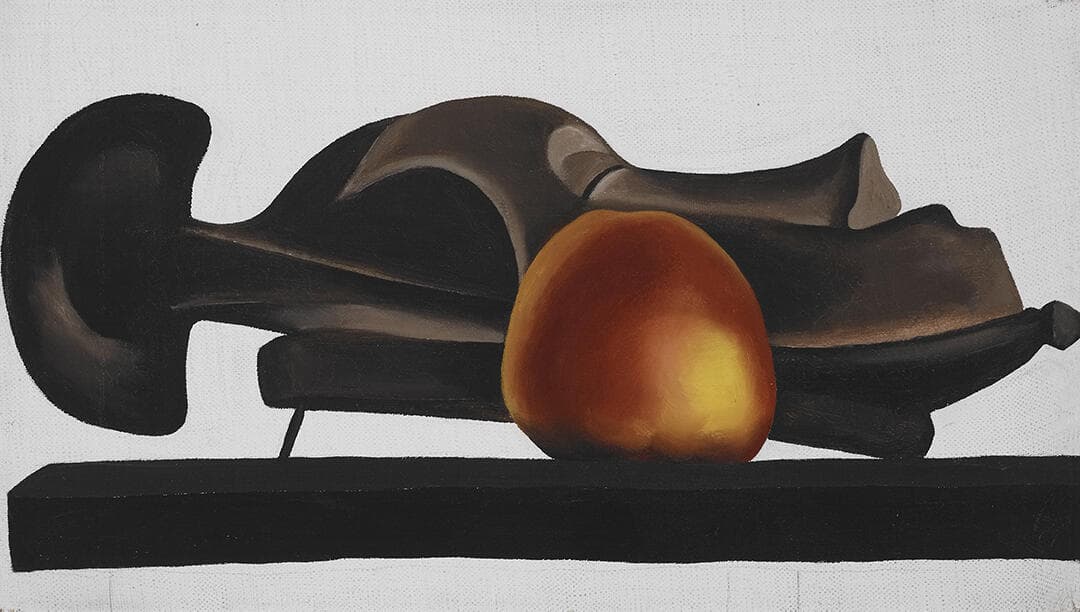 Mask with Golden Apple