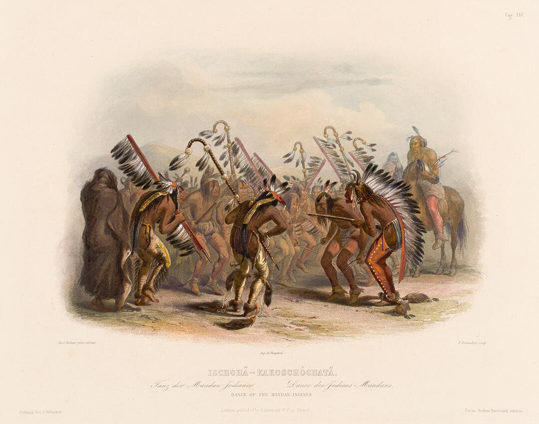 Ischohä-Kakoschóchatä, Dance of the Mandan Indians