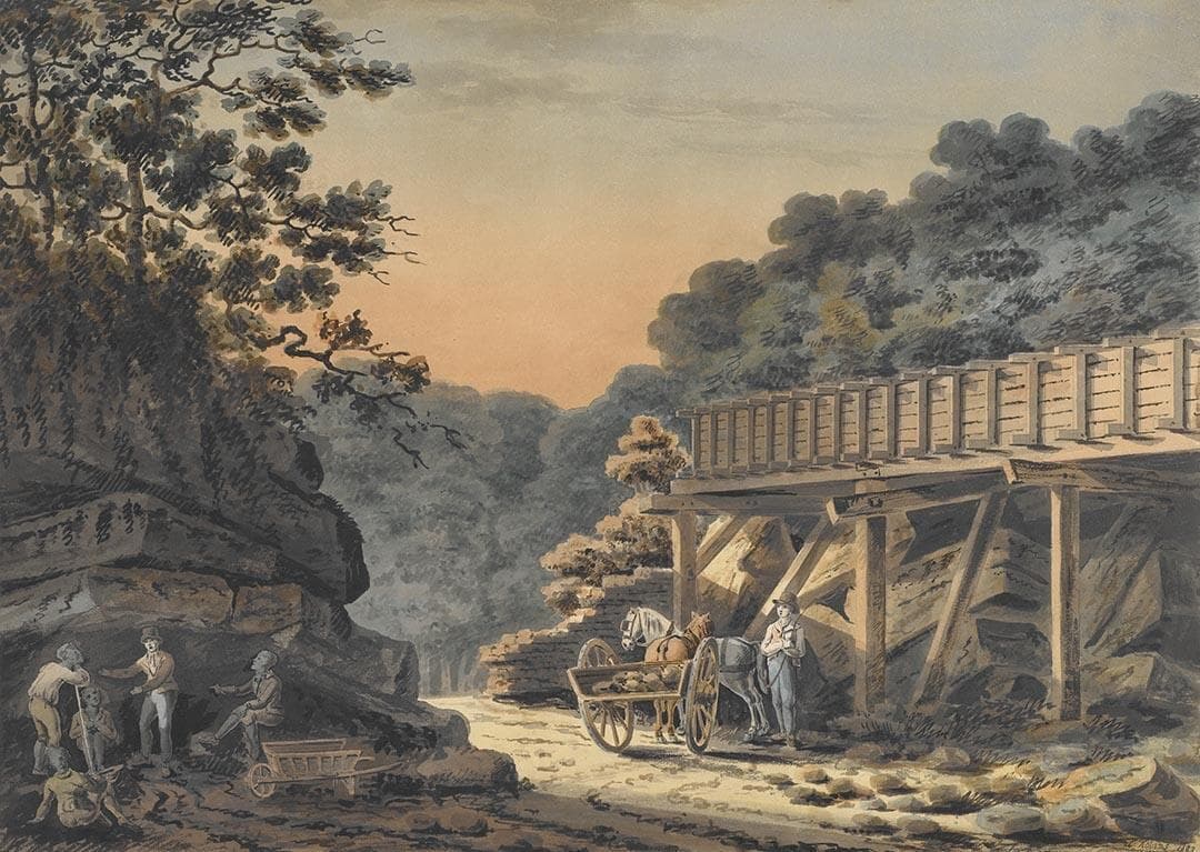 Termination of a Mill Race on the Occoquan, State of Virginia