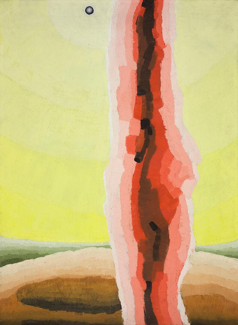 Red Tree and Sun