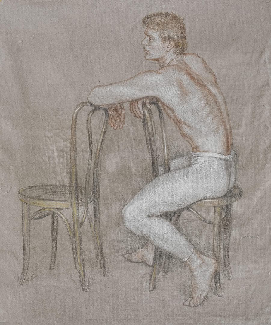 Jon Anderson in White Tights