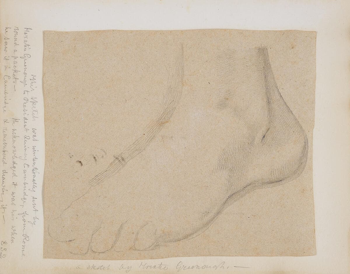 Study of a Left Foot