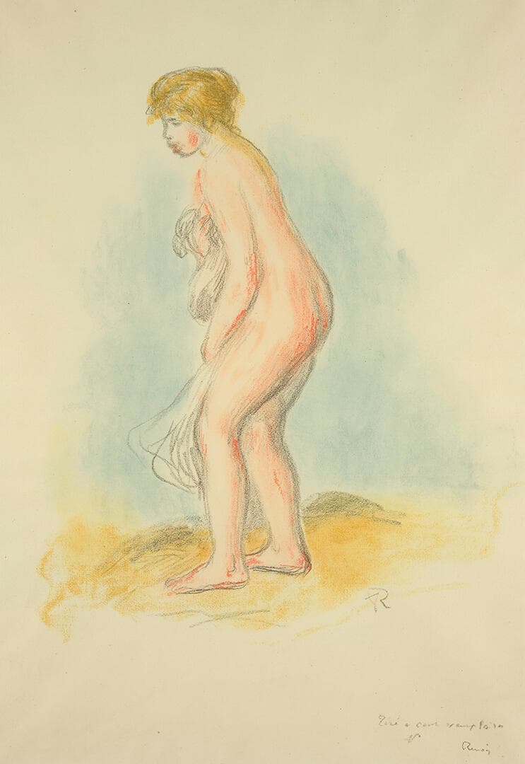 Baigneuse debout, en pied (Standing Bather)