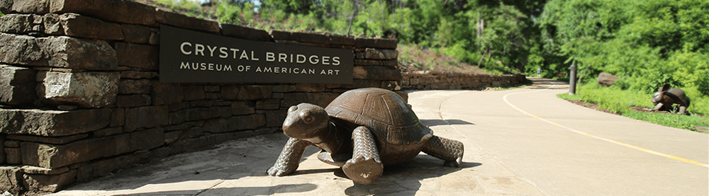 crystal bridges trail tortoise and hare